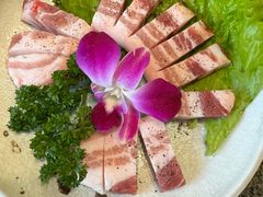 厚切带皮黑猪肉-梦山水日本烧肉(五四广场店)