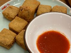 干炸臭豆腐-丁记盐蘸牛肉·新杭菜(河东路店)