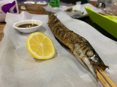烤秋刀鱼-小明烧烤城