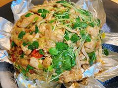 火焰豆腐包-朵朵开素食餐厅(后宰门街店)