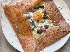 巴黎火腿鸡蛋芝士蘑菇可丽饼-RAC BAR(安福路店)