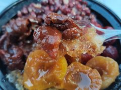 老味杏肉红豆刨冰-小胖老味刨冰