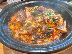 生焗沙煲鱼-食古论今·家常菜(江宁砂之船店)