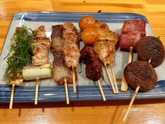 烧鸟拼盘-晶吉·居酒屋·日本料理·烧鸟(中山区民主广场经典生活店)