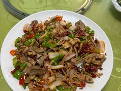 爆炒羊杂-伊犁羊杂馆
