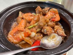 大虾炆鸡-美景家宴