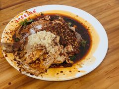蒜泥白肉-温记府廟豆汤饭·始于1955年(海椒店)