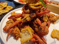 咸蛋黄小龙虾-钳小柒·小龙虾蓝龙王烧烤夜宵(长寿路店)