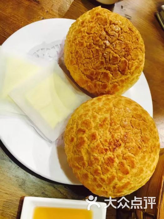 西旺港式茶餐厅(龙湖时代天街店)冰火菠萝油图片 - 第1张