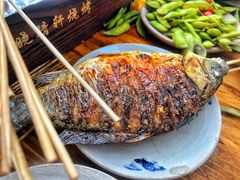 烤鲫鱼-晓靖轩烧烤(沙河风情店)