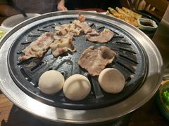 -明洞阿姨·韩式酱蟹烤肉·创意料理(三元桥店)