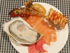 -广州万富希尔顿酒店-感趣自助餐厅·生蚝海鲜刺身