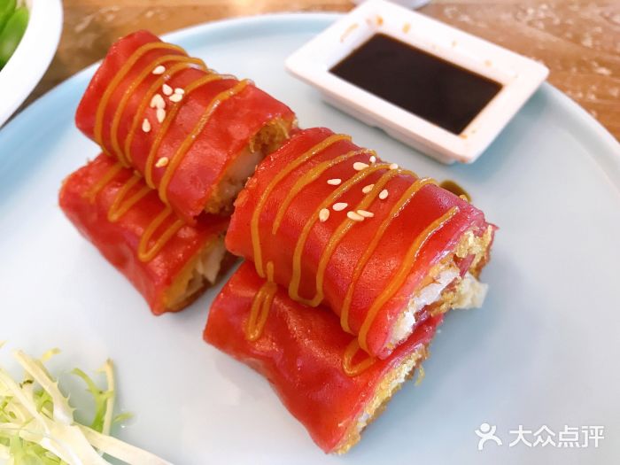 十二悦厨·茶餐厅(比斯特上海购物村店)金沙鲜虾红米肠图片