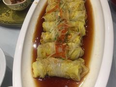 鲜虾粉丝蒸娃娃菜-京味斋·北京烤鸭(北京南站洋桥店)