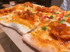 金沙咸蛋黄大虾比萨-必胜客(百联又一城店)