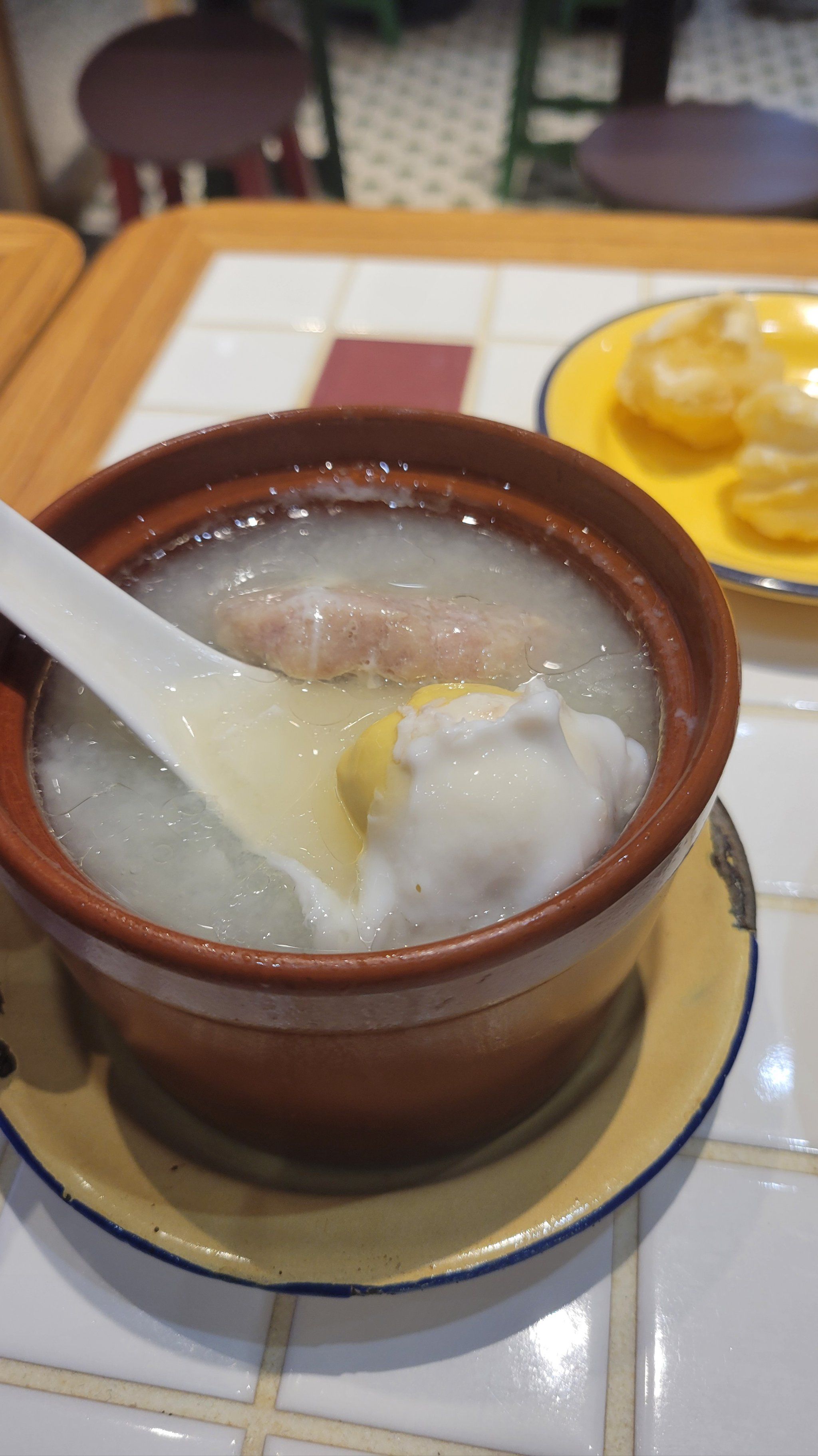 肉饼瓦罐汤一直就中意的,一点小遗憾,没吃到油条包米糍