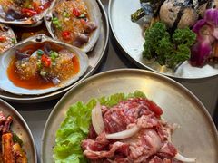 -围炉肉舍•炭烤活鳗•丹东海鲜烤肉(步行街店)