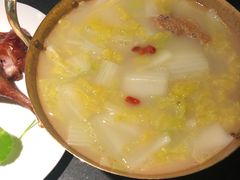 酥肉浓汤娃娃菜-赠李白·如诗的川味(余杭万达广场店)