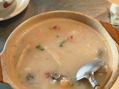 招牌海鲜粥-陈鹏鹏潮汕菜(欢乐海岸 海边景观店)