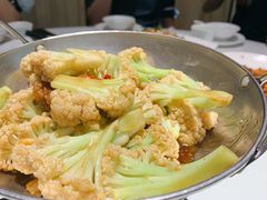 干锅有机菜花-至潮餐厅精致粤菜·活鲈鱼·走地鸡(珠江新城店)