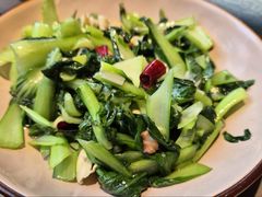 信阳豆筋青菜-食欲老院子荆芥疙瘩汤(经五路店)