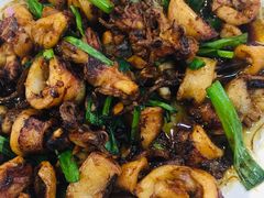 酱爆鱿鱼筒-皓景海鲜·地标美食(双月湾店)
