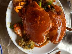 辣炒螃蟹-三亚火车头万人海鲜广场