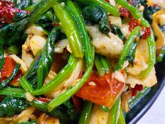 菠菜面筋-马黑哥椒麻鸡(清江山水店)