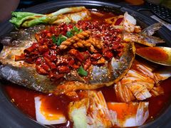 -探鱼·鲜青椒爽麻烤鱼(天河优托邦店)