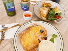 无花果法式吐司配冰激凌-玲婧胡同·生日蛋糕·餐厅(嘉里城店)