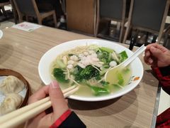 青菜虾仁笋干面-知味观小吃·简餐·糕点(萧山店)