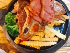 铁板杂扒-香港新发烧腊茶餐厅(万象店)