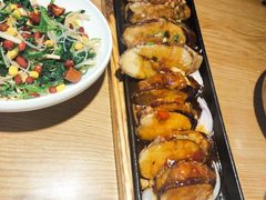 鲜虾双煎茄盒-小土豆北方菜馆(文慧园店)