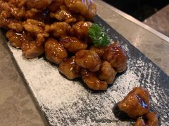 雪花糖醋里脊-绿茶餐厅(崇文门新世界店)