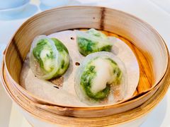 鲜虾豆苗饺-利苑酒家(金宝店)