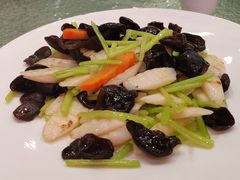 芹香木耳炒淮山-雅盛品931海鲜酒家