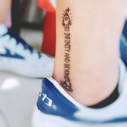 脚踝-飛凡TATTOO纹身•原创