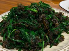 地皮炒韭菜-高淳老街土菜馆(迎薰门店)