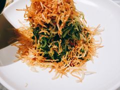 巧拌豆苗-四季民福烤鸭店(王府井灯市口店)