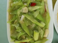 白油丝瓜-龙潭李鸭子同乐饭店