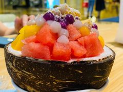 杂果芋圆椰冻-椰子日记(世欧广场店)