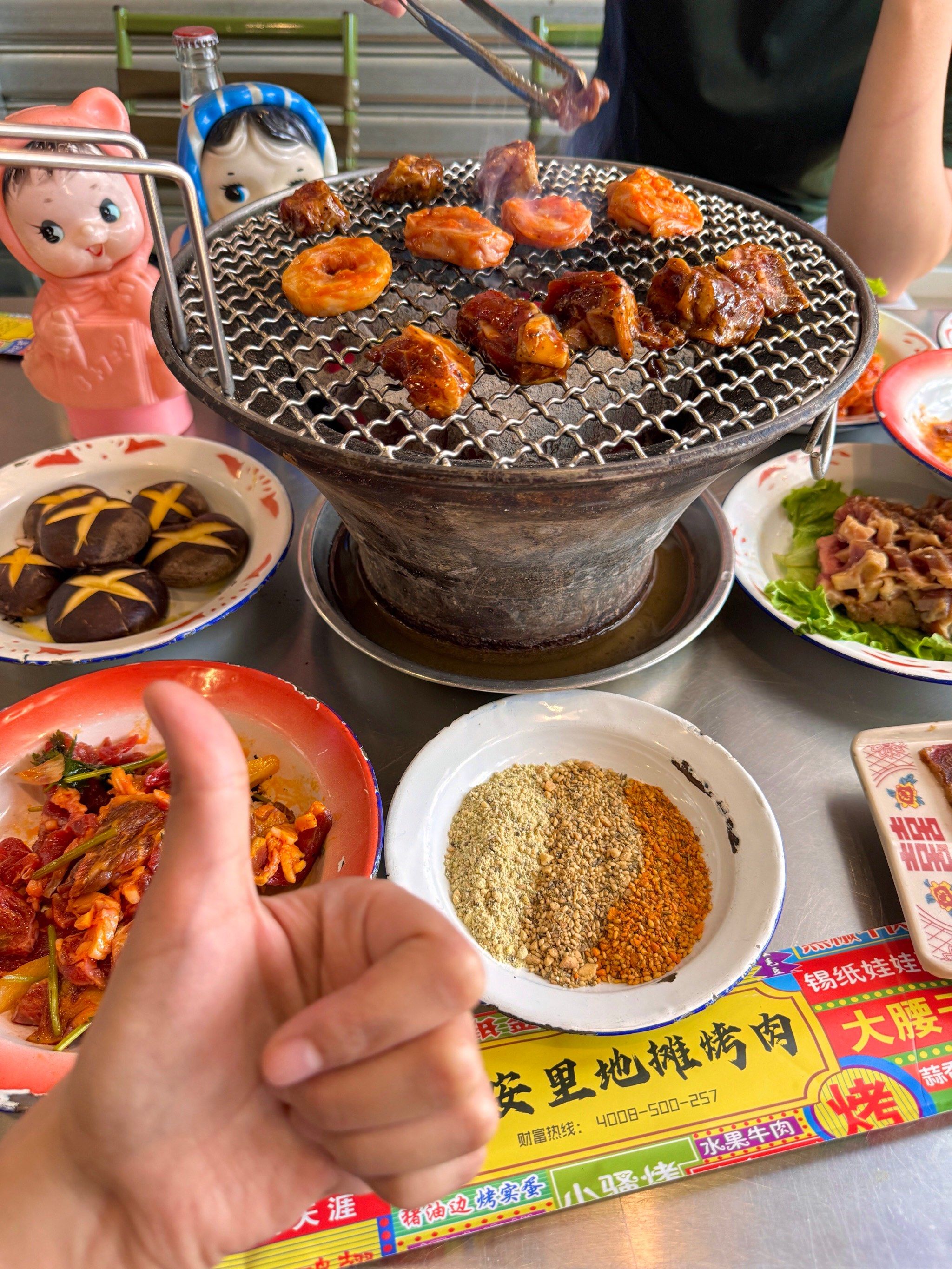 北京鼓楼这家地摊烤肉巨巨巨好吃