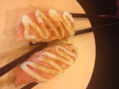 焦糖鲑鱼-争鲜回转寿司(金桥家乐福店)
