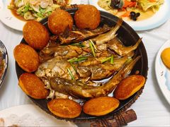 鱼锅饼子-宾朋海鲜饭庄(兴海路店)