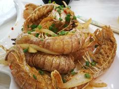 椒盐皮皮虾-覃记海鲜美食餐厅