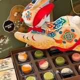 我奶:昨晚那个绿绿的月饼还有没有。。