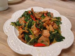 薄荷牦牛肉-缘生态云南菜·野生菌庭院餐厅(华侨城店)