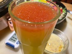 青柠柚子汁-绿茶餐厅(西单老佛爷店)