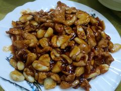蒜爆肉-春水锅贴·传统鲁菜(大明湖店)