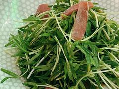 油醋汁空心菜苗配火腿片-洪湖水·新楚菜(人民大学店)